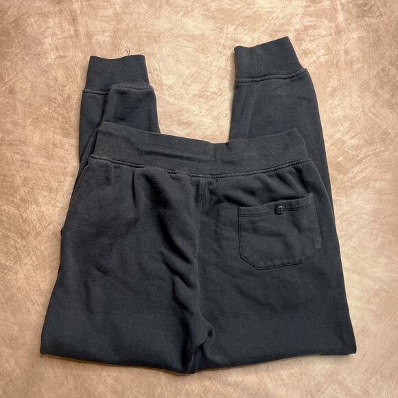 NFL Team Apparel Minnesota Vikings Logo Sweatpants Joggers Black Sporty Football - Picture 6 of 7